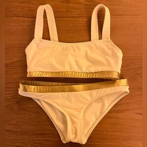SOLID & STRIPED Bikini Set